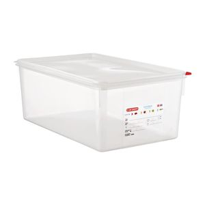 Araven Polypropylene 1/1 Gastronorm Food Storage Box 28Ltr (Pack of 4) - DL984  - 1