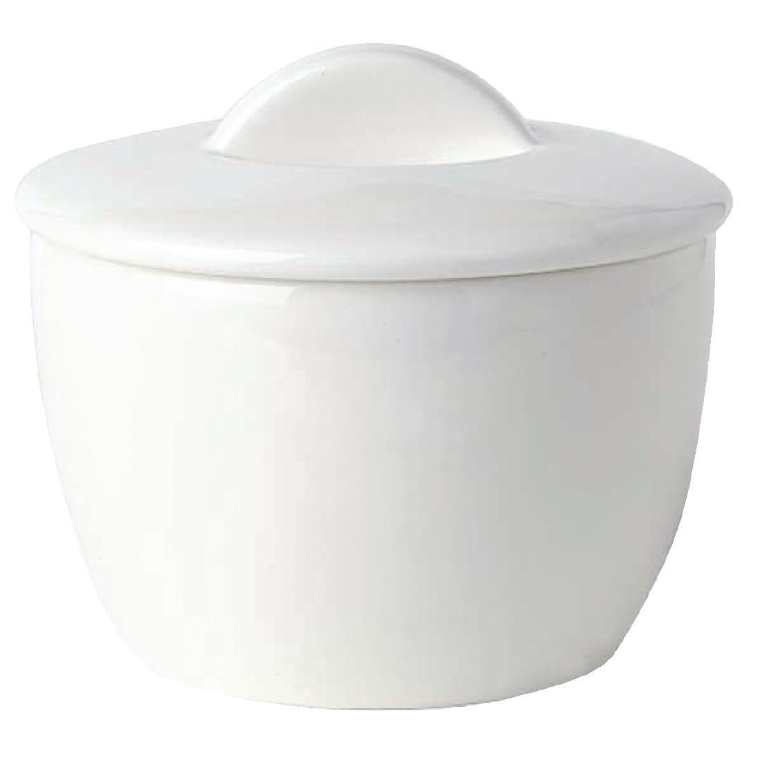 Royal Bone Ascot Sugar Bowls with Lids (Pack of 12) - CG322  - 1