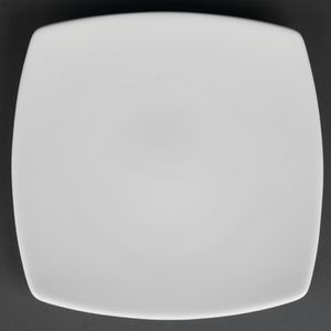 Royal Porcelain Kana Square Plates 190mm (Pack of 12) - CG080  - 1