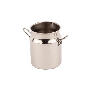 Olympia Stainless Steel Mini Milk Churn Large 400ml - CL202  - 1