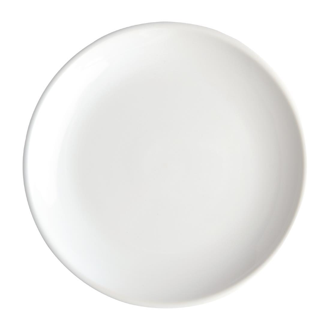 Olympia Cafe Coupe Plate White 250mm (Pack of 6) - HC525  - 3
