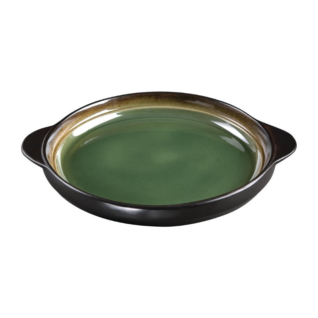 Olympia Nomi Round Tray Green 190mm (Pack of 6) - HC532  - 2
