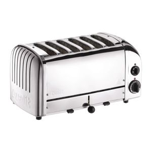 Dualit 6 Slice Vario Toaster Stainless Steel 60144 - E972  - 1