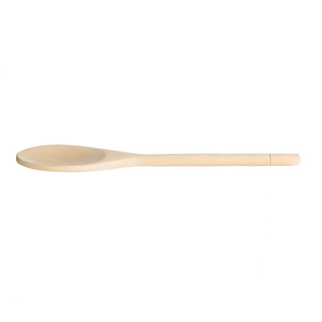 Vogue Wooden Spoon 10" - D649  - 2