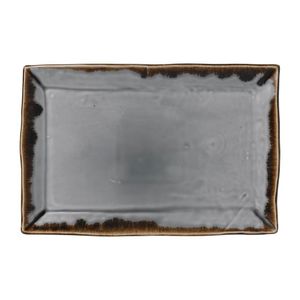 Dudson Harvest Grey Rectangle Tray 283 x 187mm (Pack of 6) - FE369  - 1