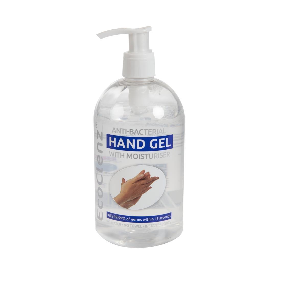 EcoClenz Anti-Bacterial Hand Gel 500ml - FJ880  - 1