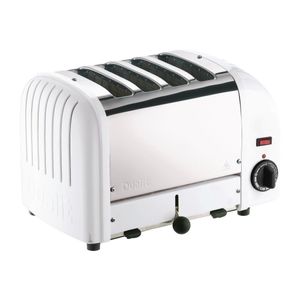 Dualit 4 Slice Vario Toaster White 40355 - F211  - 1