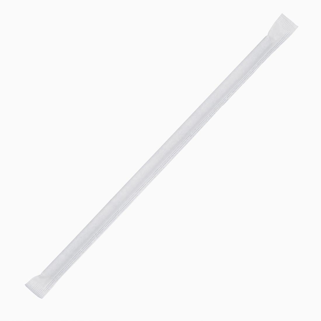 Fiesta Compostable Individually Wrapped Paper Straws Black (Pack of 250) - FP440  - 4
