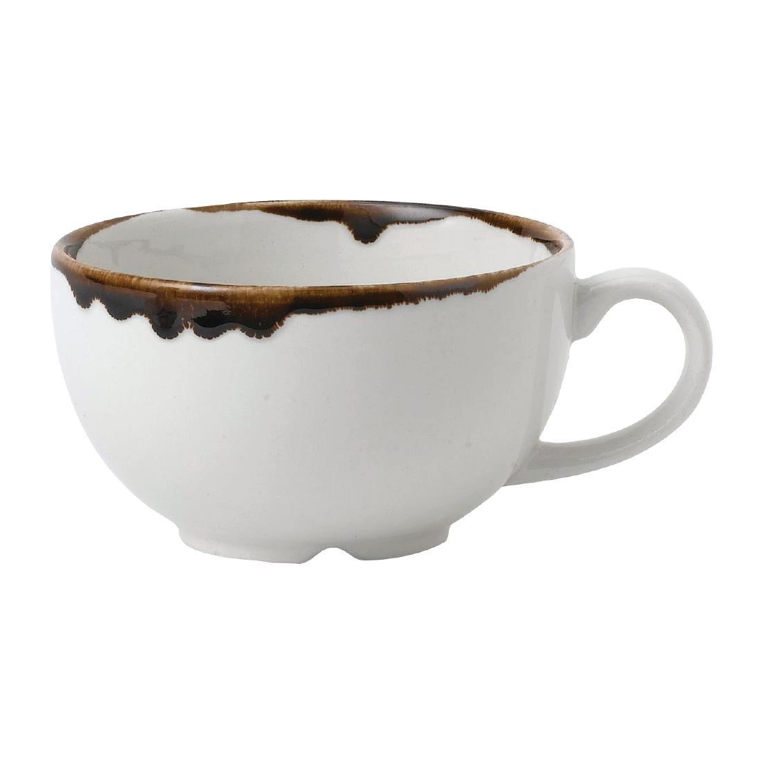 Dudson Harvest Natural Cappuccino Cup Diameter 227ml (Pack of 12) - FE374  - 1