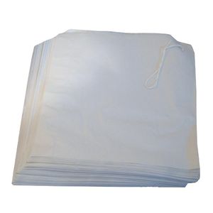 Strung White Paper Counter Bags (Pack of 1000) - GH035  - 1