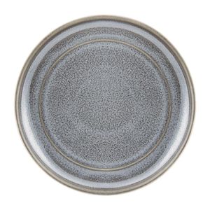 Olympia Cavolo Flat Round Plates Charcoal Dusk 180mm (Pack of 6) - FD920  - 1