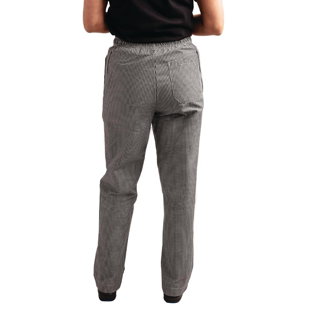 Whites Easyfit Trousers Teflon Black Check XL - A026T-XL  - 2