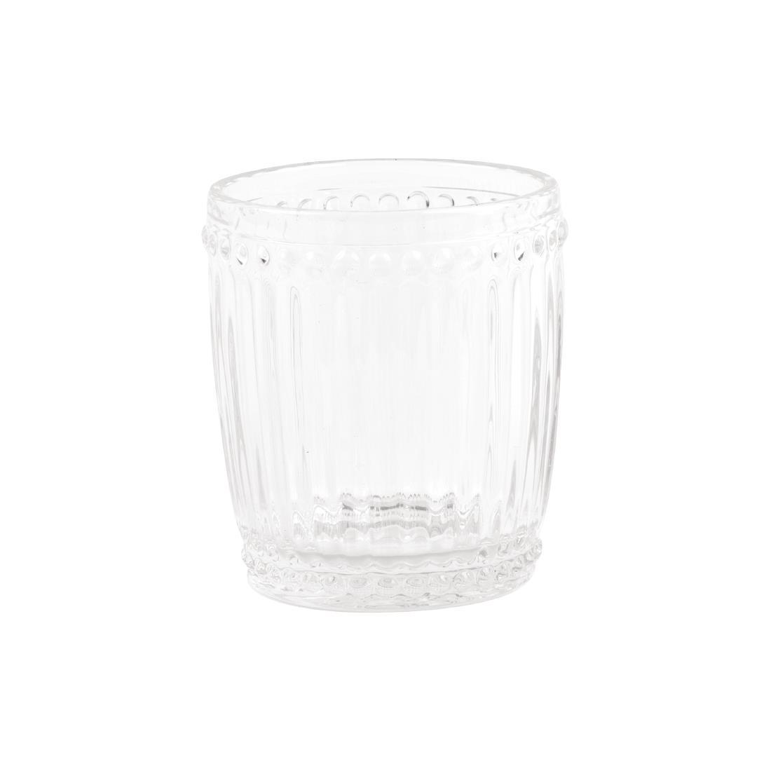 Olympia Baroque Whiskey Glasses Clear 325ml (Pack of 6) - CW397  - 2