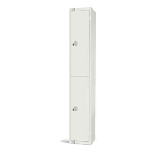 Elite Double Door Manual Combination Locker Locker White - GR310-CL  - 1