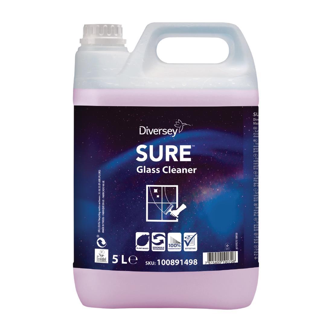 SURE Glass Cleaner Ready To Use 5Ltr (2 Pack) - FA226  - 1