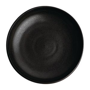 Olympia Canvas Coupe Bowl Delhi Black 230mm (Pack of 6) - FA320  - 1