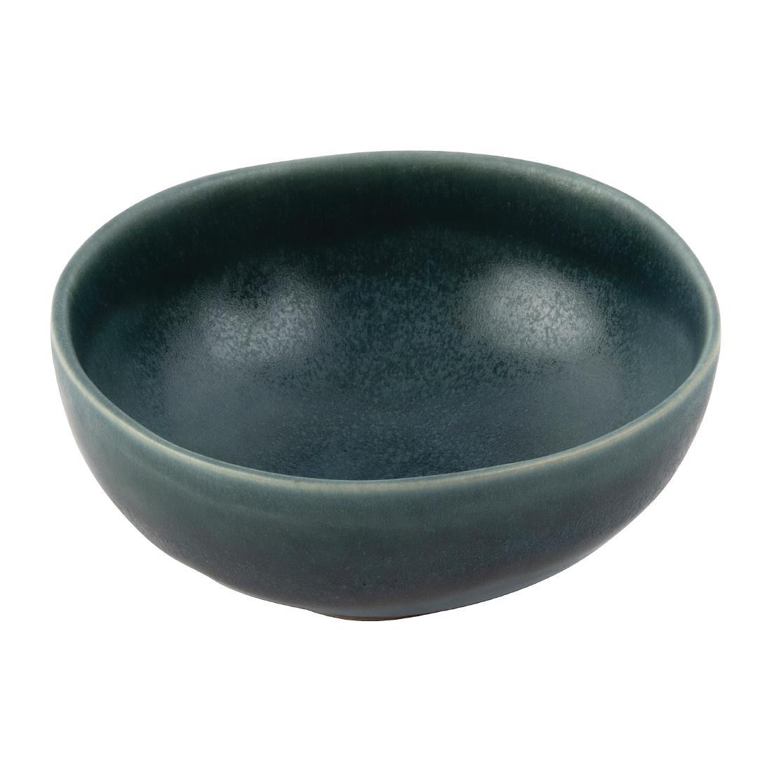Olympia Build-a-Bowl Blue Deep Bowls 110mm (Pack of 12) - FC718  - 1