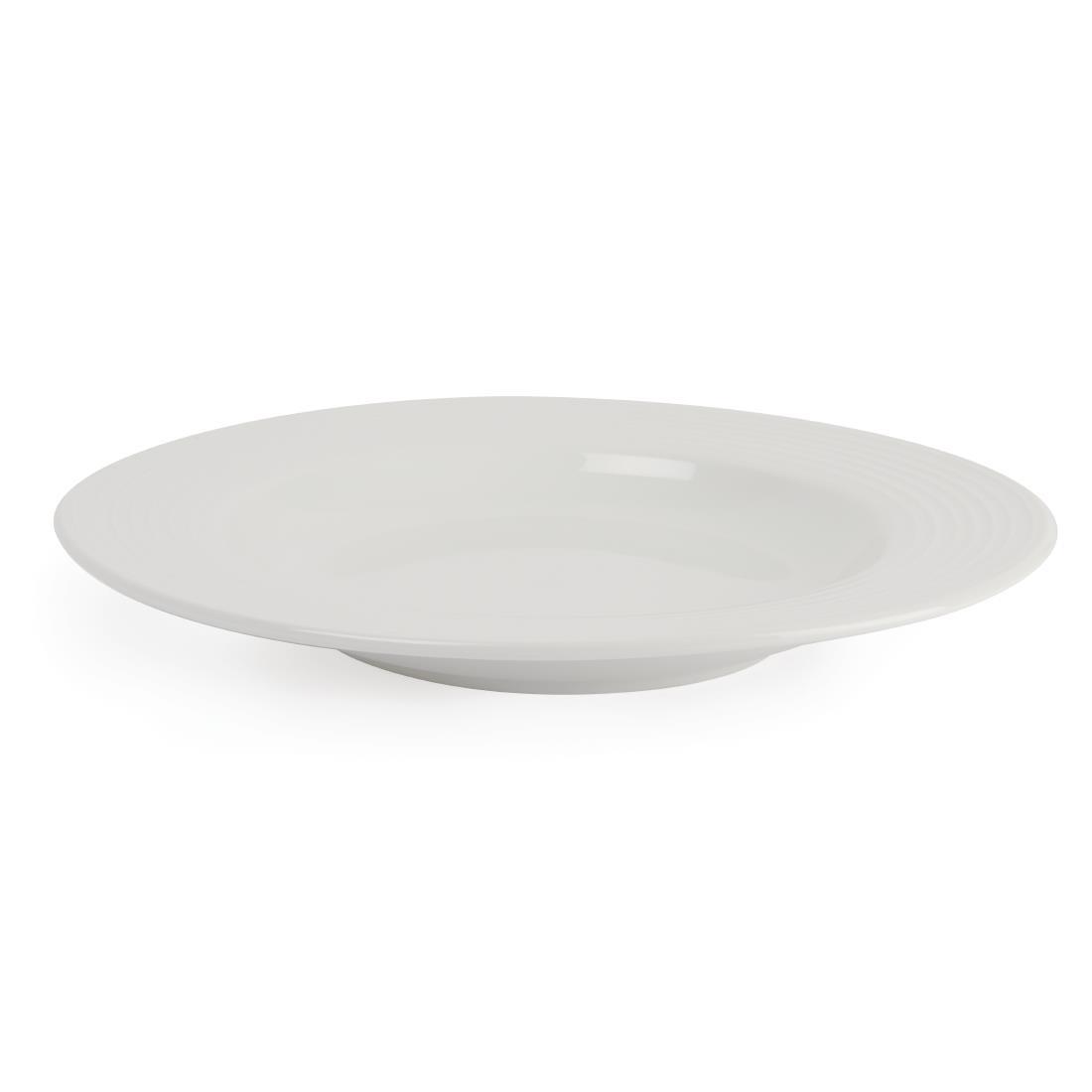 Olympia Linear Pasta Plates 310mm (Pack of 6) - U096  - 5