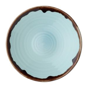 Dudson Harvest  Organic Coupe Bowls Turquoise 210mm (Pack of 12) - FX158  - 1