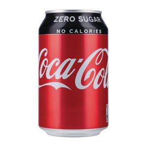 Coke Zero Cans 330ml (Pack of 24) - FW838  - 1