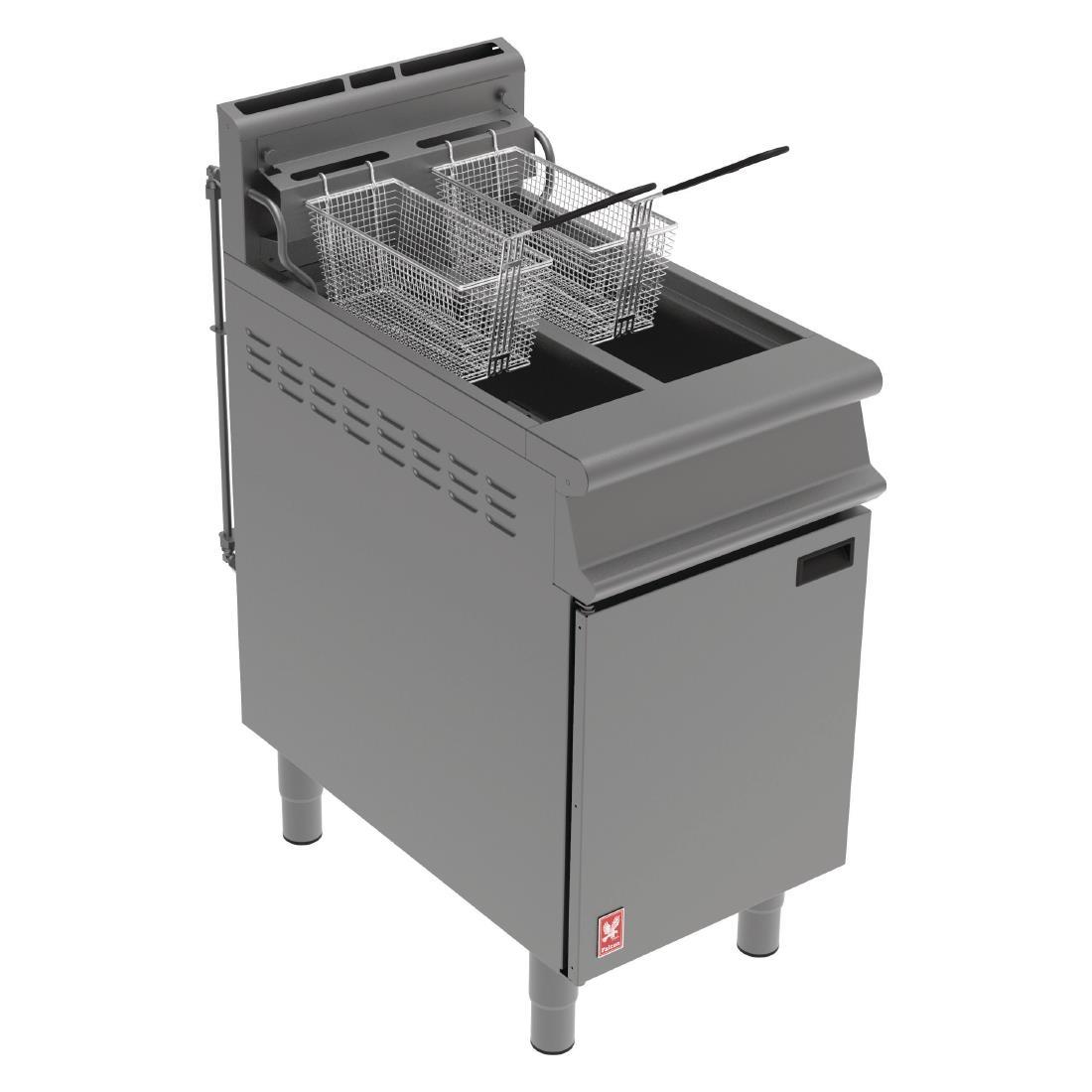 Falcon Free Standing Propane Gas Filtration Fryer With Feet G3845F - FA520-P  - 1