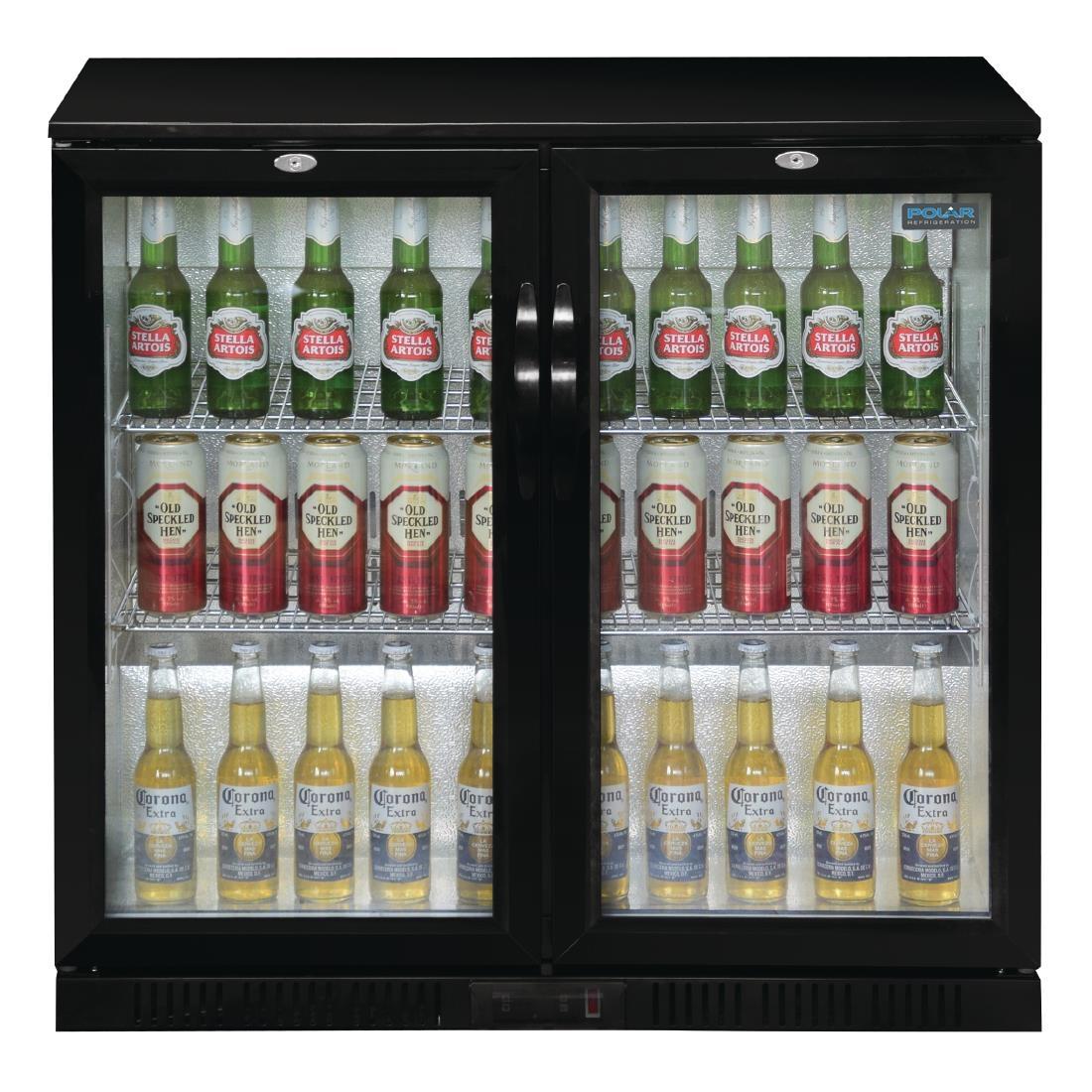 Polar G-Series Back Bar Cooler with Hinged Doors 208Ltr - GL002  - 3