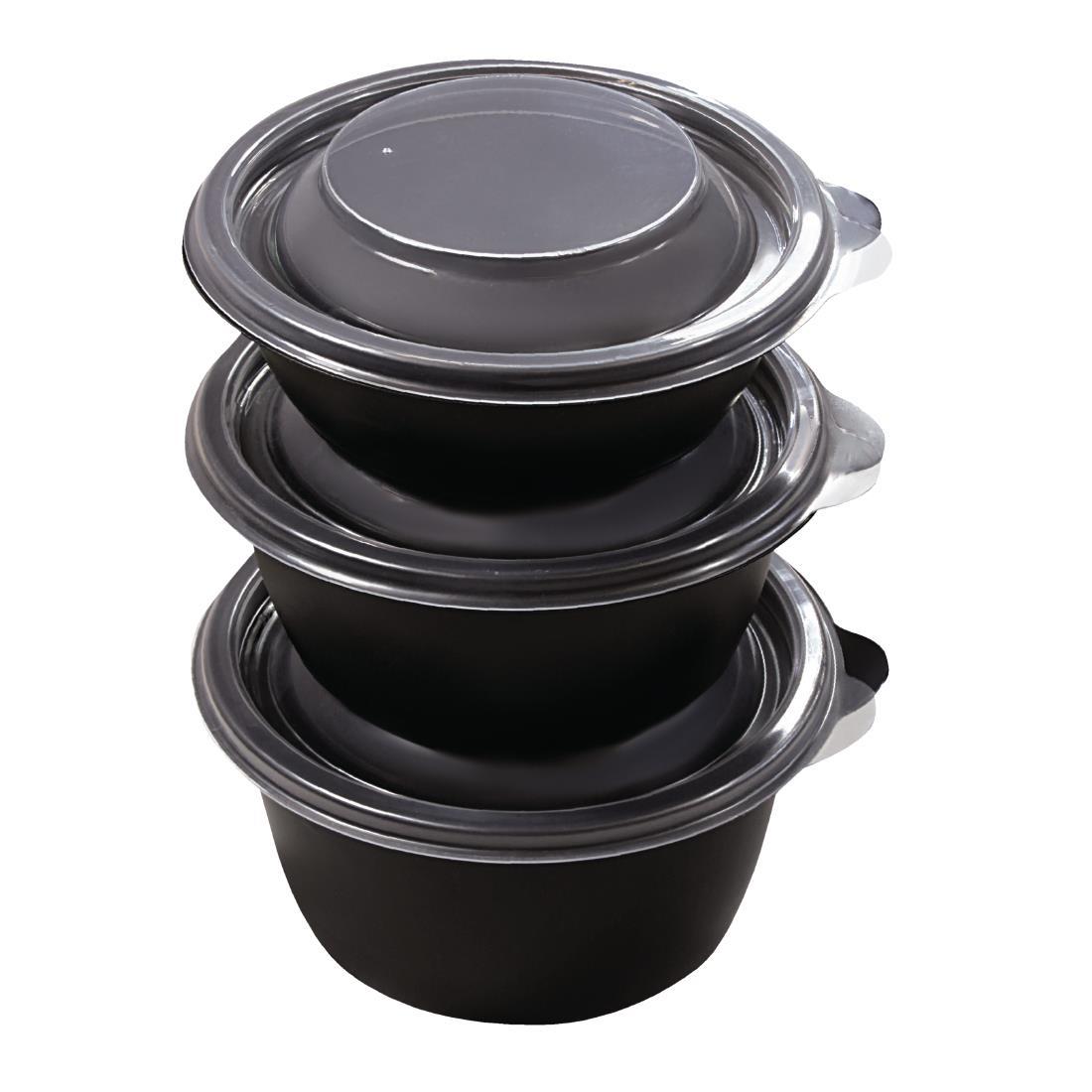Fastpac Large Round Food Containers 1000ml / 35oz - CY048  - 3
