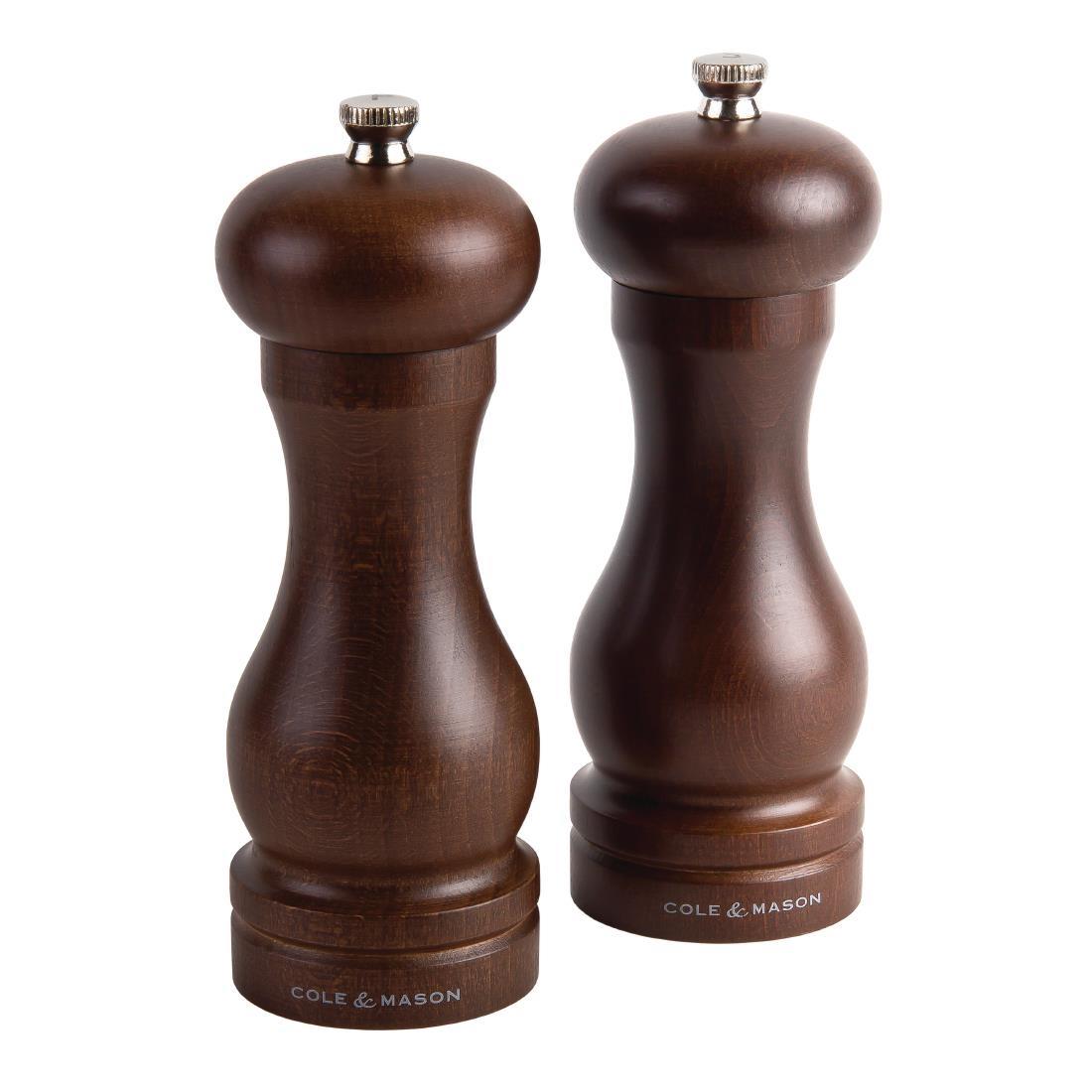 Cole & Mason Forest Dark Wood Pepper Mill (Pack of 4) - GD114  - 1