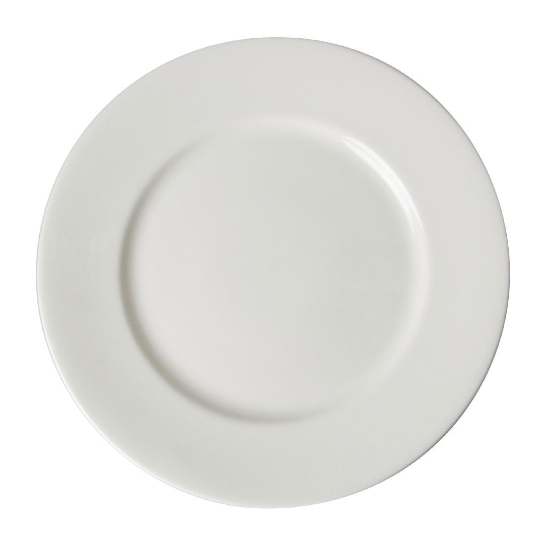 Royal Crown Derby Whitehall Flat Rim Plate 215mm (Pack of 6) - FE009  - 1