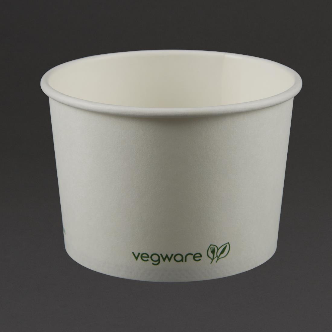 Vegware Compostable Hot Food Pots 230ml / 8oz (Pack of 1000) - GH027  - 2