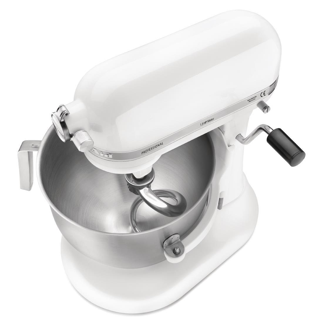 Professional Heavy Duty Mixer, 4.8 L, White color - KitchenAid brand