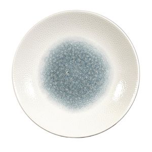 Churchill Isla Centre Print Deep Coupe Plates Topaz Blue 281mm (Pack of 12) - FC184  - 1