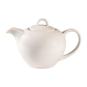 Churchill Profile Elegant Teapots White 15oz 426ml (Pack of 4) - FA697  - 1
