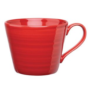 Art de Cuisine Rustics Red Snug Mugs 341ml (Pack of 6) - GF702  - 1