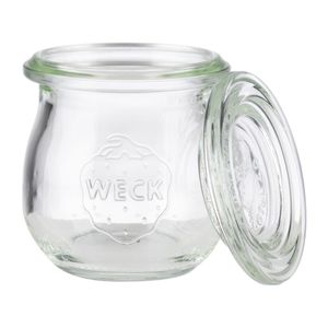 APS Weck Glasses With Lid 75ml (Pack of 12) - FT197  - 1