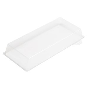 Faerch Small Recyclable Sushi Tray Lids 175 x 89mm (Pack of 1872) - FB295  - 1
