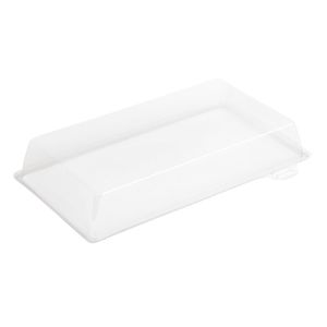 Faerch Medium Recyclable Sushi Tray Lids 165 x 110mm (Pack of 900) - FB297  - 1