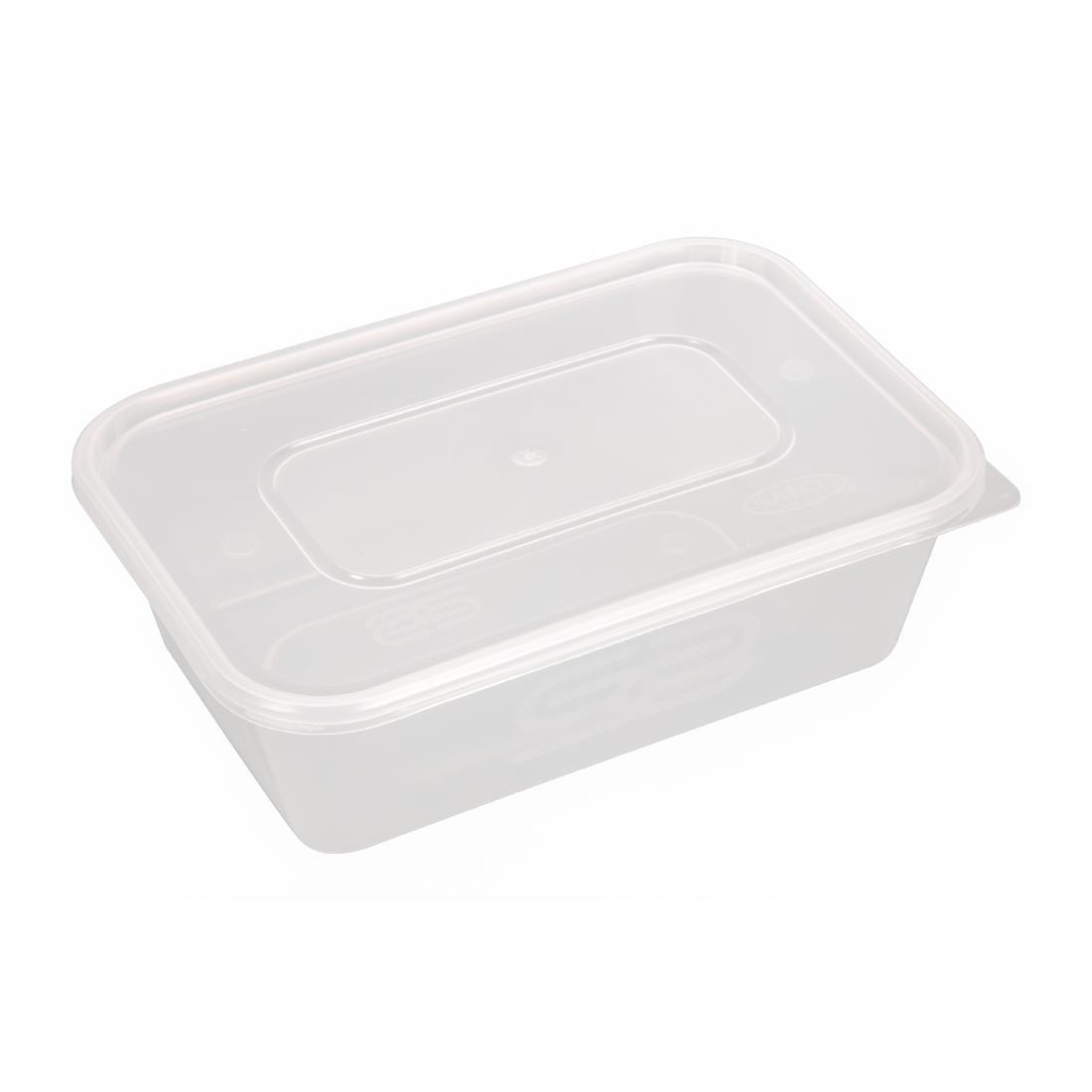 Premium Takeaway Food Containers With Lid 650ml / 23oz (Pack of 250) - FC091  - 1