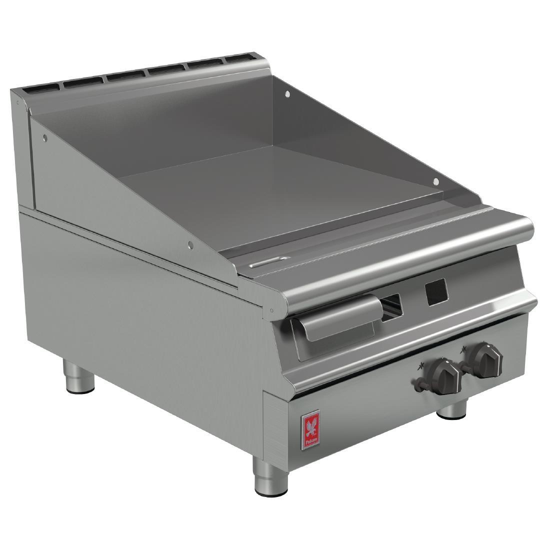 Falcon Dominator Plus 600mm Wide Smooth Natural Gas Griddle G3641 - GP041-N  - 1