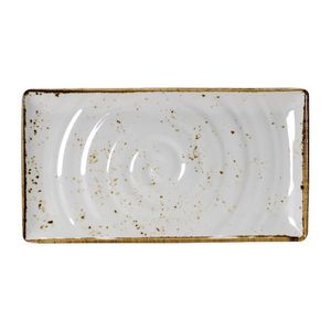 Steelite Craft Melamine Rectangular Platters White GN 1/3 (Pack of 3) - VV459  - 1
