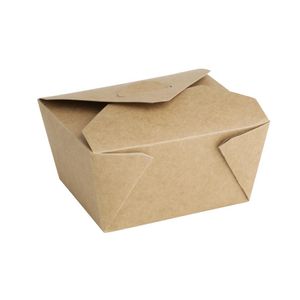 Fiesta Compostable Paperboard Food Cartons 600ml / 21oz (Pack of 400) - FB673  - 1