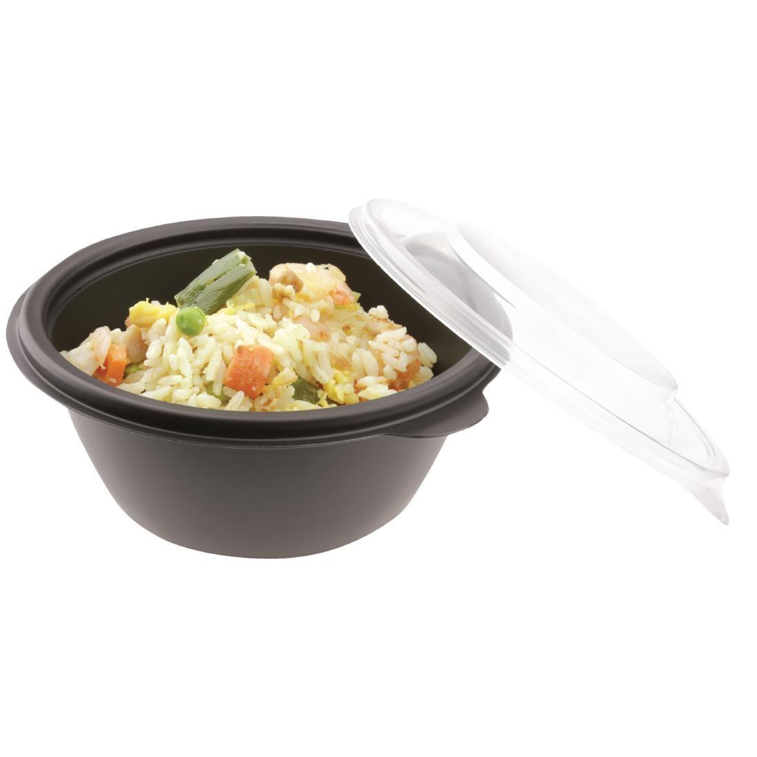 Fastpac Small Round Food Containers 375ml / 13oz (Pack of 500) - DW788  - 3