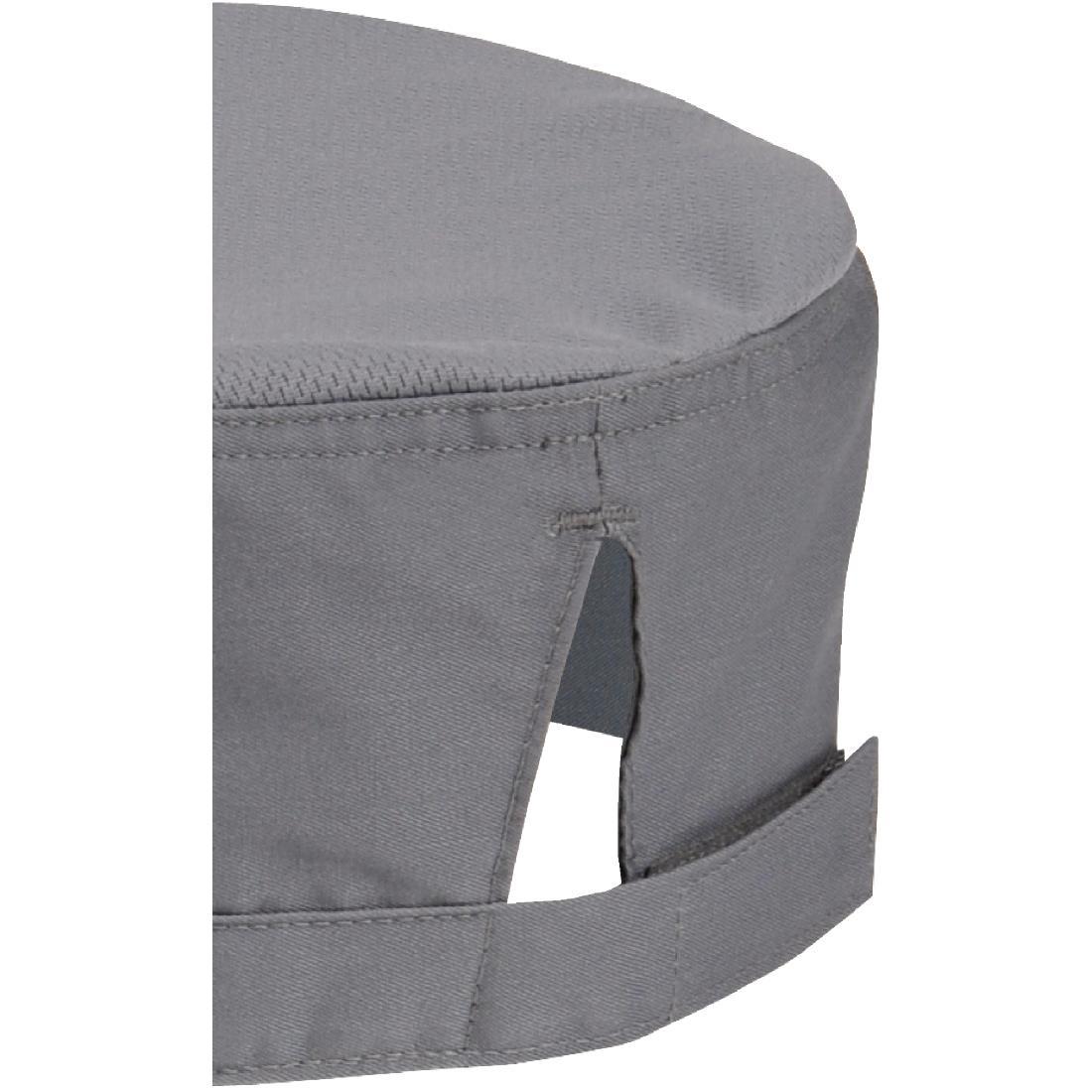 Chef Works Cool Vent Beanie Grey - A919  - 2