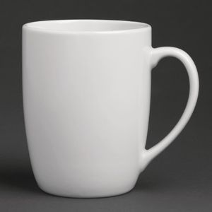 Royal Porcelain Classic White Mug 250ml (Pack of 12) - GT946  - 1