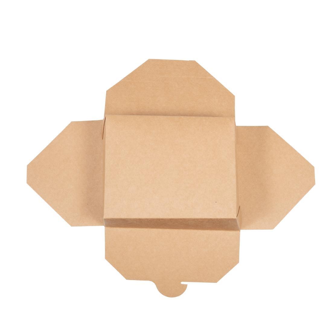 Vegware Compostable Paperboard Food Boxes No.5 1050ml / 37oz (Pack of 150) - GL859  - 8