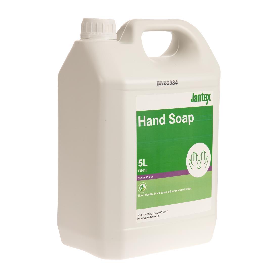Jantex Green Hand Soap Lotion Ready To Use 5Ltr - FS416  - 2