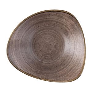 Churchill Stonecast Raw Lotus Bowl Brown 229mm (Pack of 12) - FS854  - 1