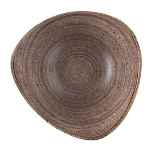 Churchill Stonecast Raw Lotus Bowl Brown 178mm (Pack of 12) - FS855  - 1