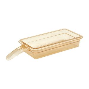 Cambro High Heat 1/3 Gastronorm Food Pan With Handle 65mm - DW487  - 1