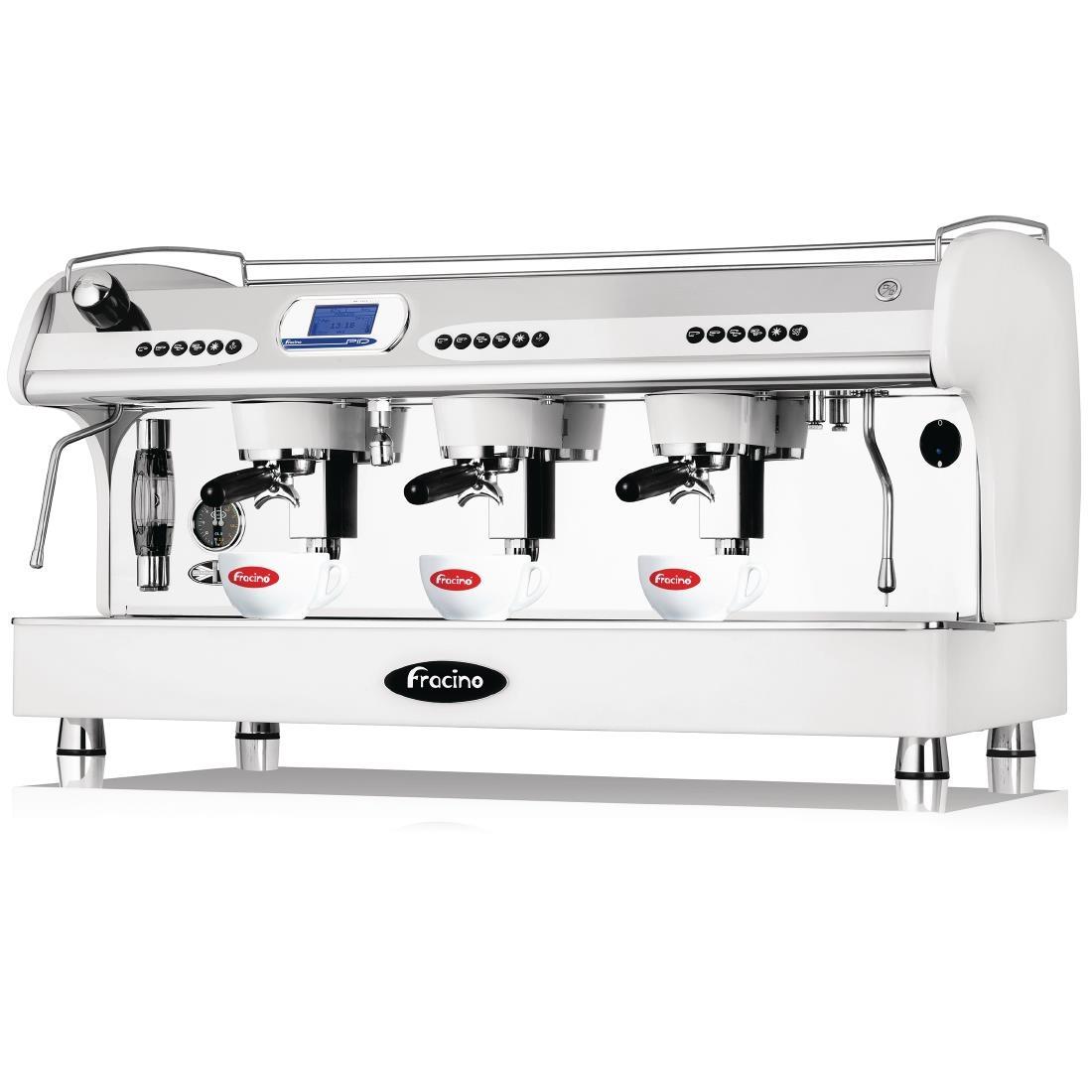 Fracino PID Espresso Coffee Machine 3 Group White PID3 - GE945  - 1